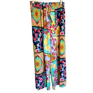 NWT Johnny Was Jasper Smocked Waist Pant Large
